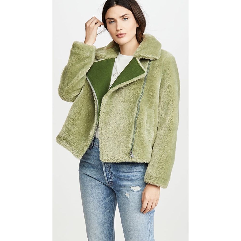 Paul & Joe Sister Faux Fur Teddy Jacket
